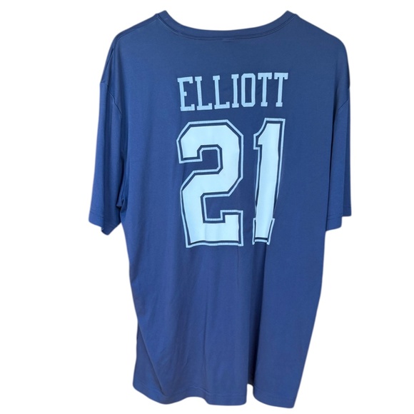 Dallas Cowboys Elliott #21 Tee Shirt Sz 2XL - Picture 4 of 5